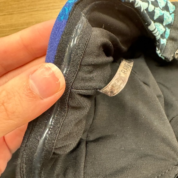 Y2k‎ style Rampage Strapless Blue and Black Patterned Dress - Picture 5 of 8